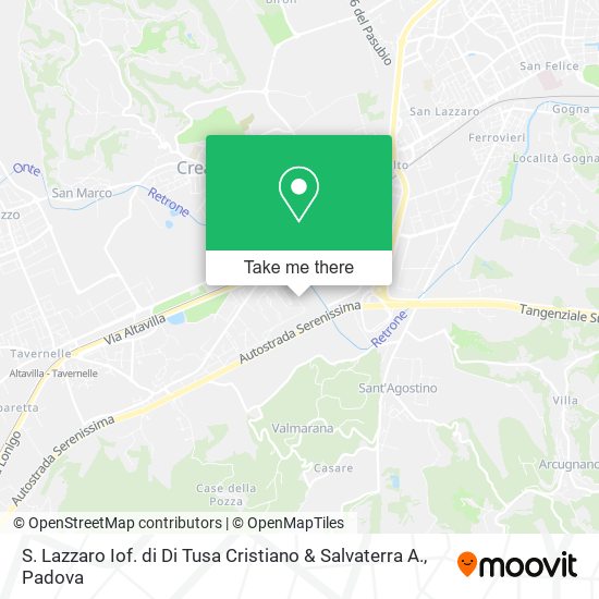 S. Lazzaro Iof. di Di Tusa Cristiano & Salvaterra A. map