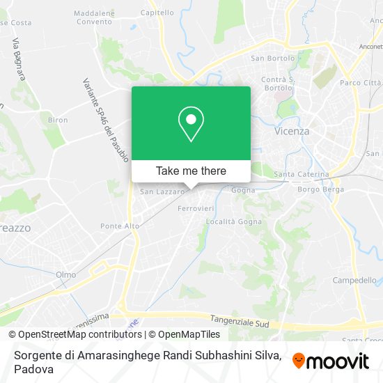 Sorgente di Amarasinghege Randi Subhashini Silva map
