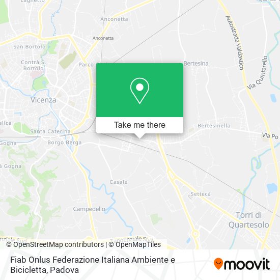 Fiab Onlus Federazione Italiana Ambiente e Bicicletta map
