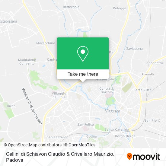 Cellini di Schiavon Claudio & Crivellaro Maurizio map