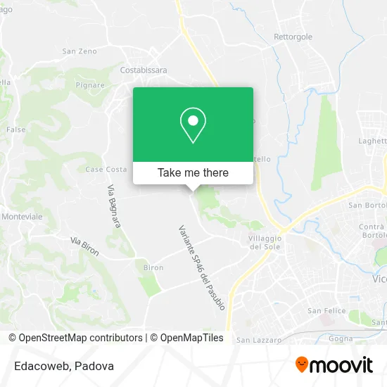 Edacoweb map