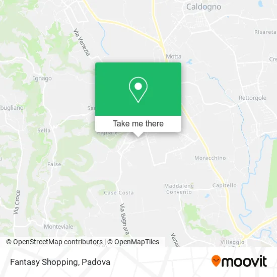 Fantasy Shopping map