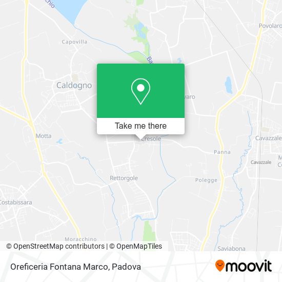 Oreficeria Fontana Marco map