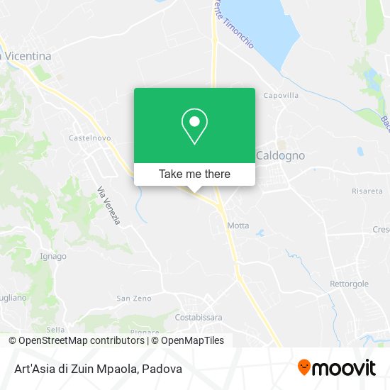 Art'Asia di Zuin Mpaola map