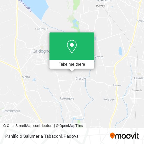 Panificio Salumeria Tabacchi map