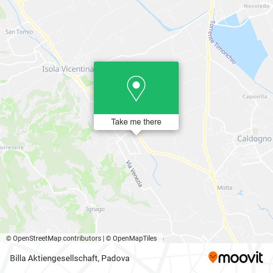 Billa Aktiengesellschaft map
