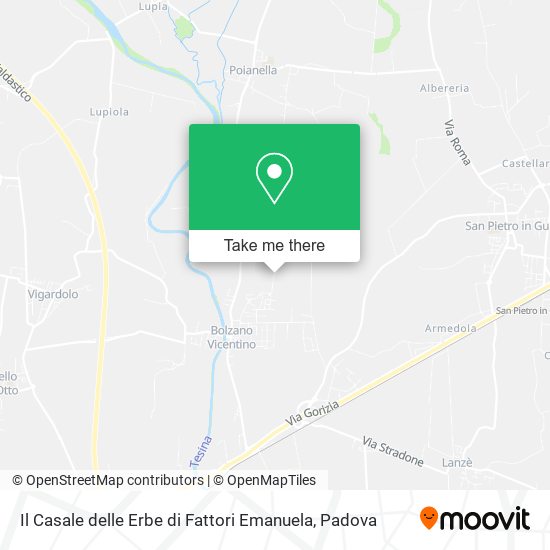 Il Casale delle Erbe di Fattori Emanuela map