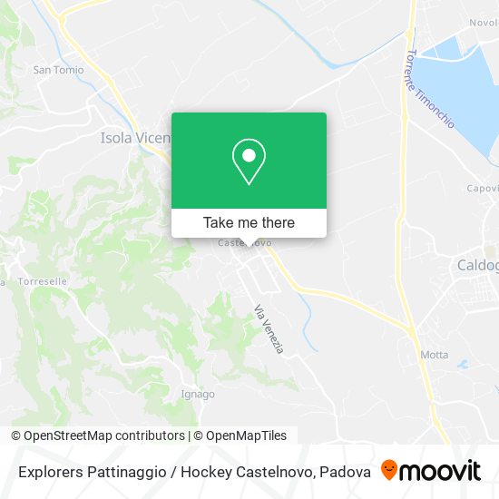 Explorers Pattinaggio / Hockey Castelnovo map