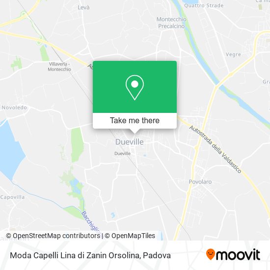 Moda Capelli Lina di Zanin Orsolina map