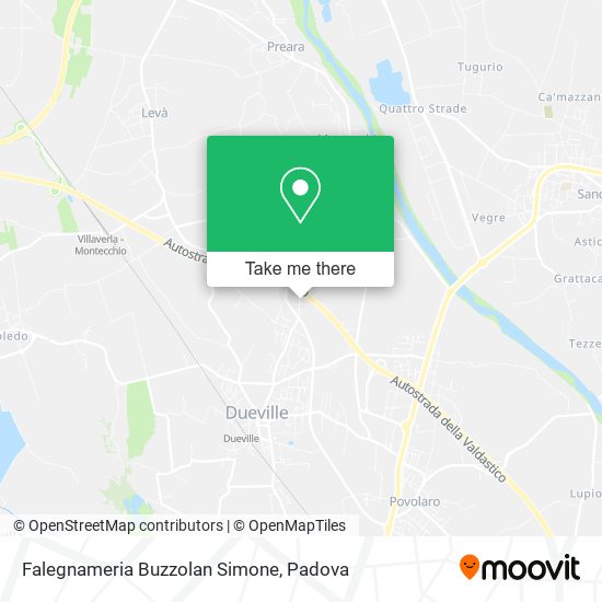 Falegnameria Buzzolan Simone map