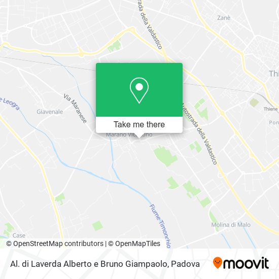 Al. di Laverda Alberto e Bruno Giampaolo map