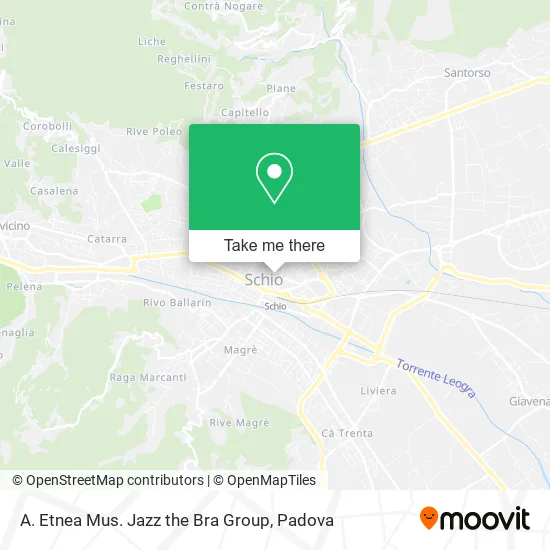 A. Etnea Mus. Jazz the Bra Group map