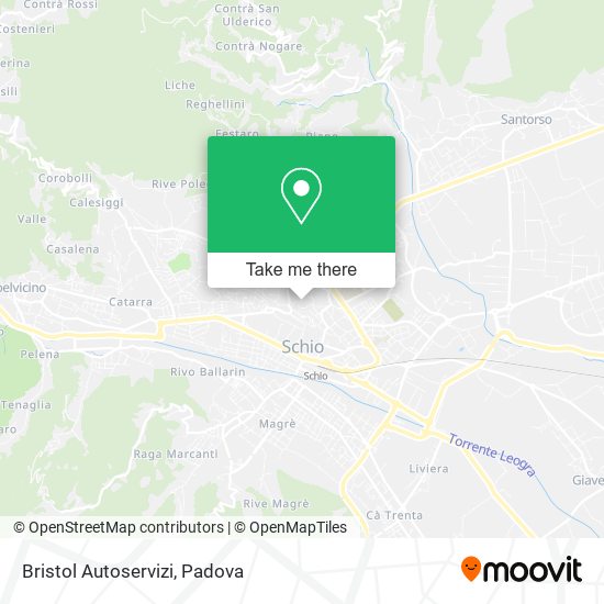 Bristol Autoservizi map