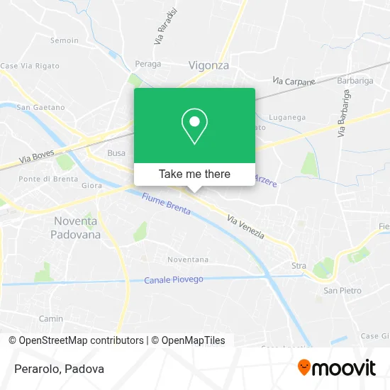 Perarolo map