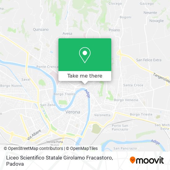 Liceo Scientifico Statale Girolamo Fracastoro map