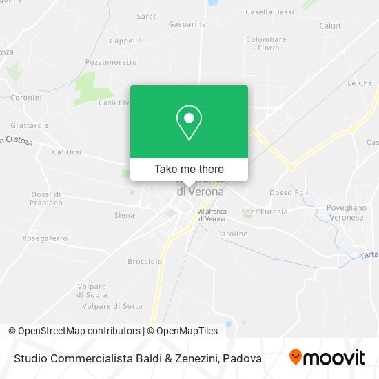 Studio Commercialista Baldi & Zenezini map