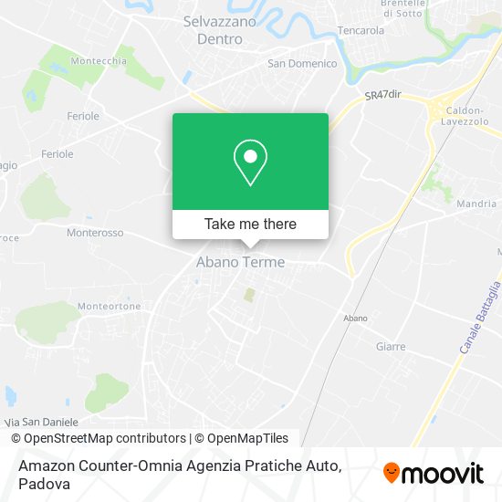 Amazon Counter-Omnia Agenzia Pratiche Auto map