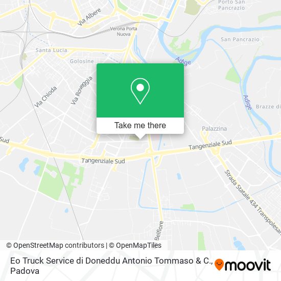 Eo Truck Service di Doneddu Antonio Tommaso & C. map