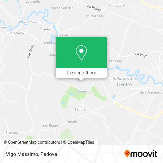 Vigo Massimo map