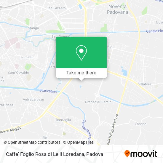 Caffe' Foglio Rosa di Lelli Loredana map