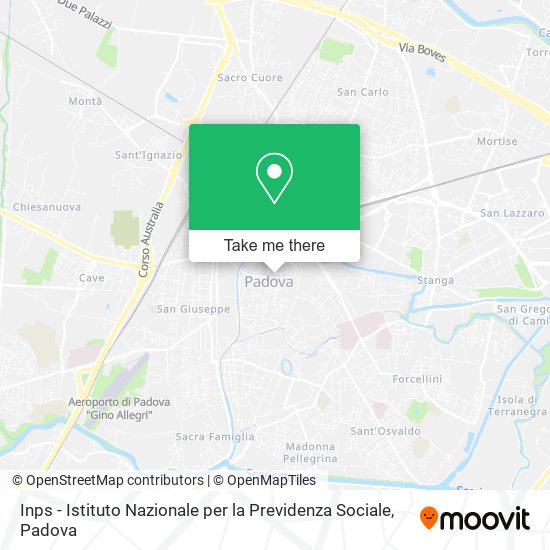 Inps - Istituto Nazionale per la Previdenza Sociale map