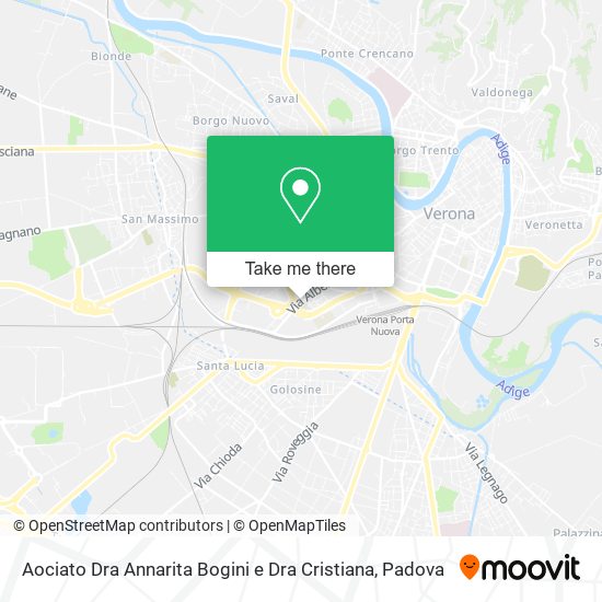 Aociato Dra Annarita Bogini e Dra Cristiana map