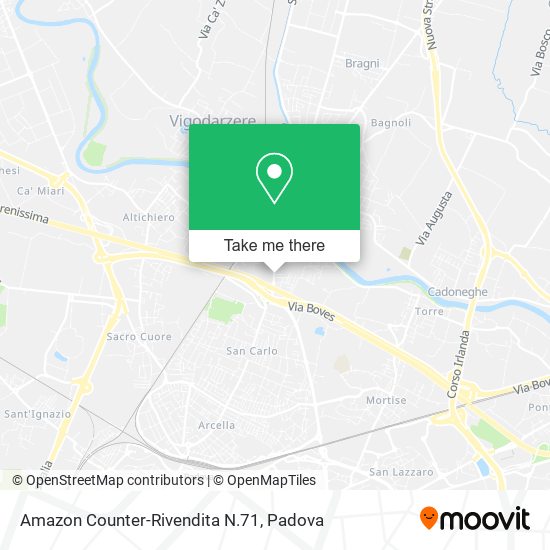 Amazon Counter-Rivendita N.71 map