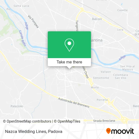 Nazca Wedding Lines map