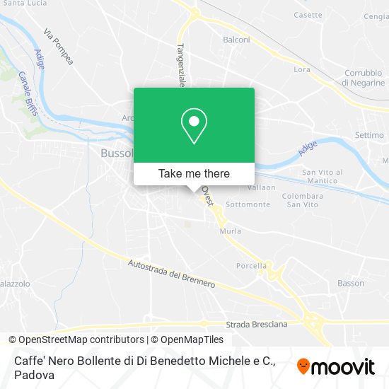 Caffe' Nero Bollente di Di Benedetto Michele e C. map