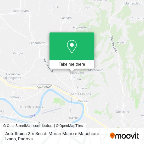 Autofficina 2m Snc di Murari Mario e Macchioni Ivano map
