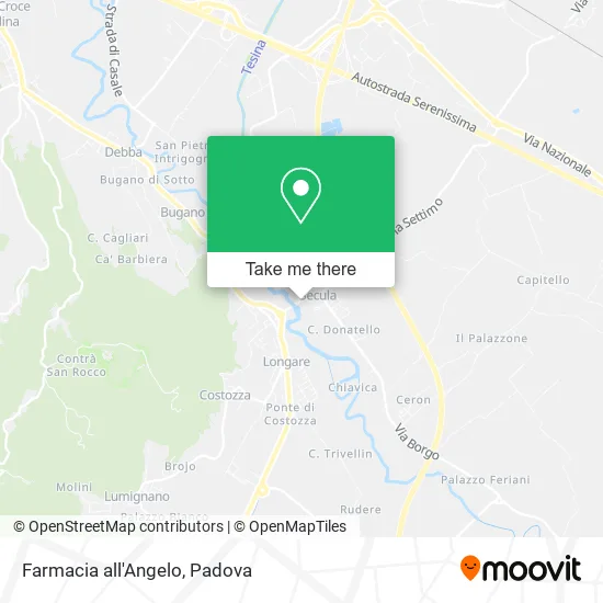 Farmacia all'Angelo map