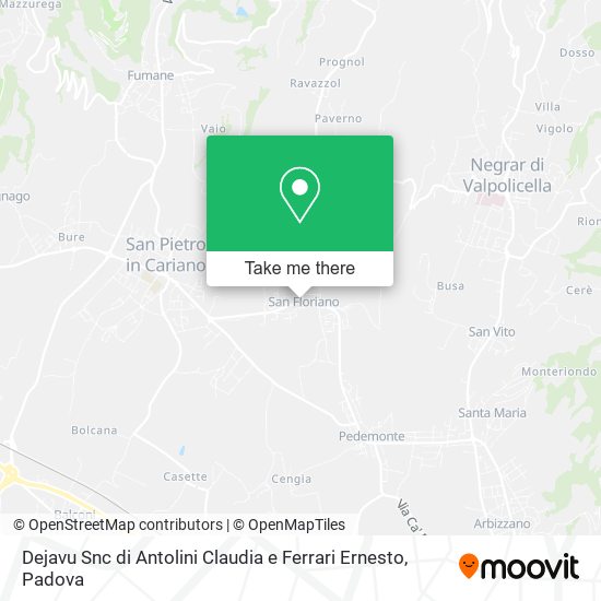 Dejavu Snc di Antolini Claudia e Ferrari Ernesto map
