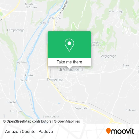 Amazon Counter map