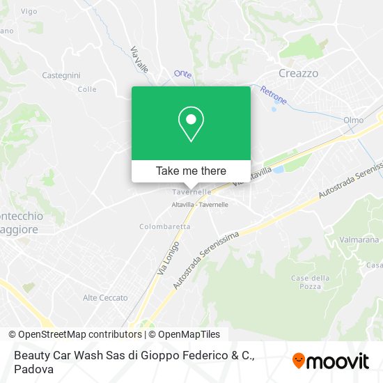 Beauty Car Wash Sas di Gioppo Federico & C. map