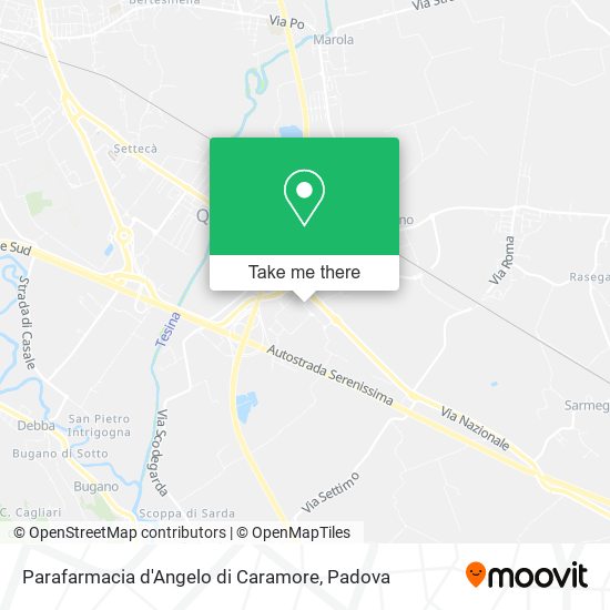 Parafarmacia d'Angelo di Caramore map