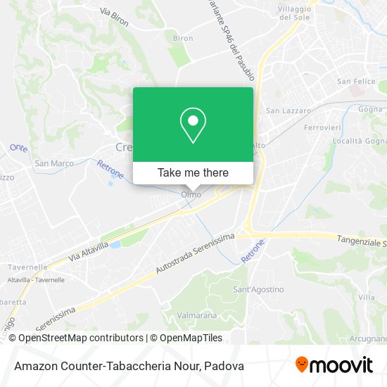 Amazon Counter-Tabaccheria Nour map