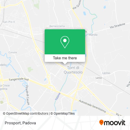 Prosport map