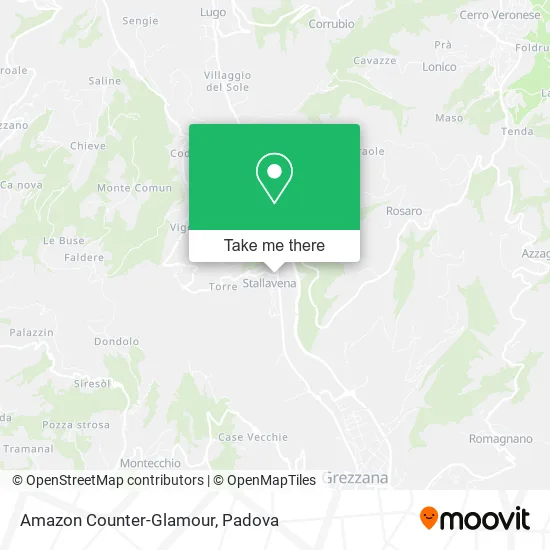Amazon Counter-Glamour map