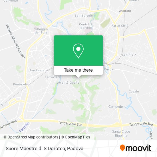 Suore Maestre di S.Dorotea map