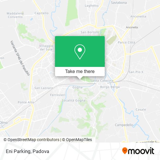 Eni Parking map