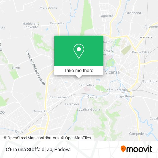 C'Era una Stoffa di Za map
