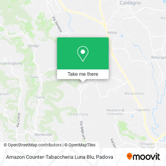 Amazon Counter-Tabaccheria Luna Blu map