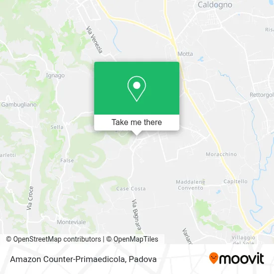 Amazon Counter-Primaedicola map
