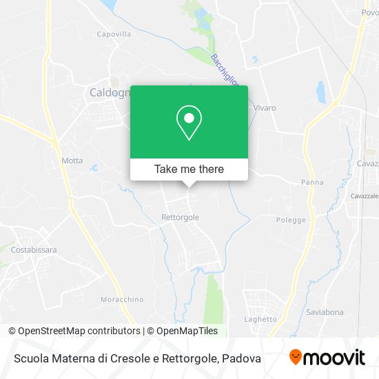 Scuola Materna di Cresole e Rettorgole map