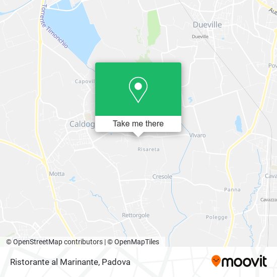 Ristorante al Marinante map