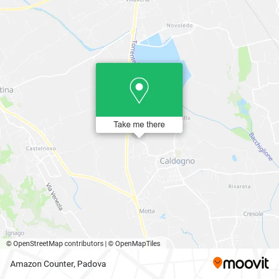 Amazon Counter map