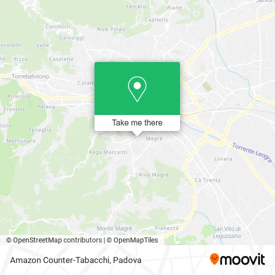 Amazon Counter-Tobacco Shop map