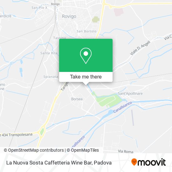 La Nuova Sosta Caffetteria Wine Bar map