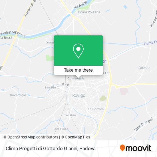 Clima Progetti di Gottardo Gianni map