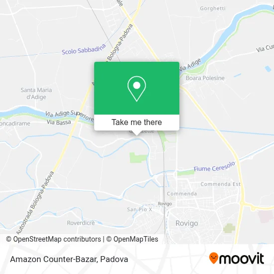Amazon Counter-Bazar map
